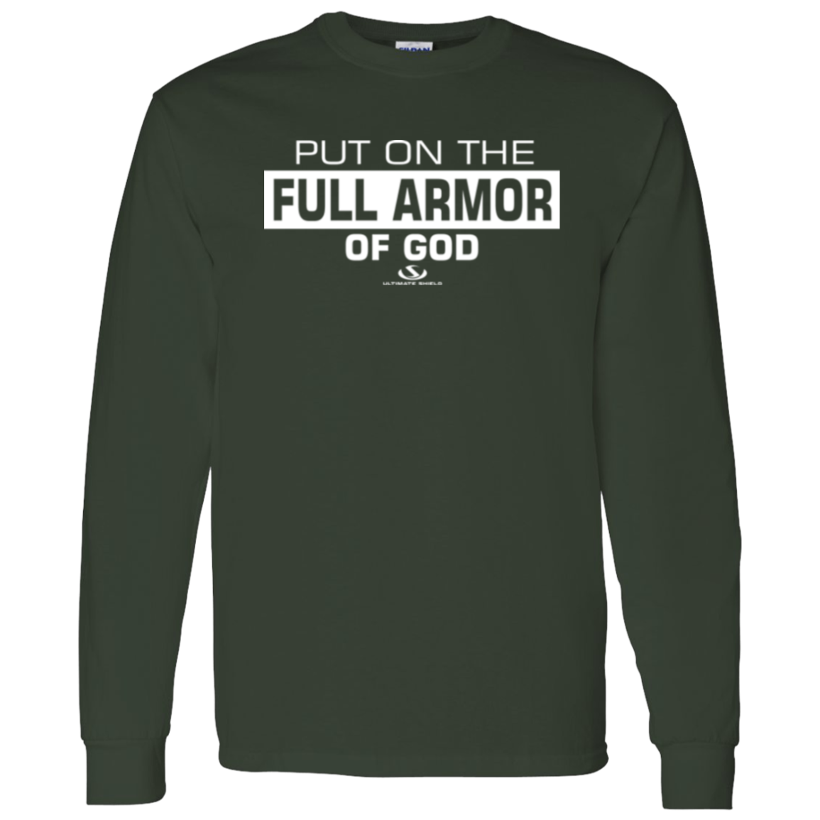 PUT ON THE FULL ARMOR OF GOD LS T-Shirt 5.3 oz.