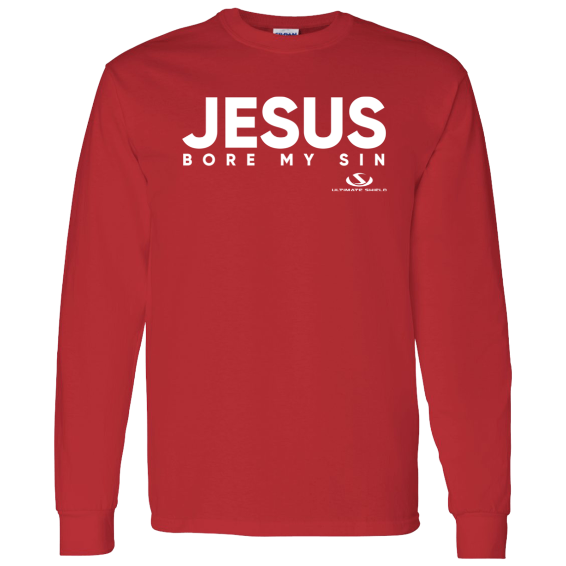 JESUS BORE MY SIN LS T-Shirt 5.3 oz.