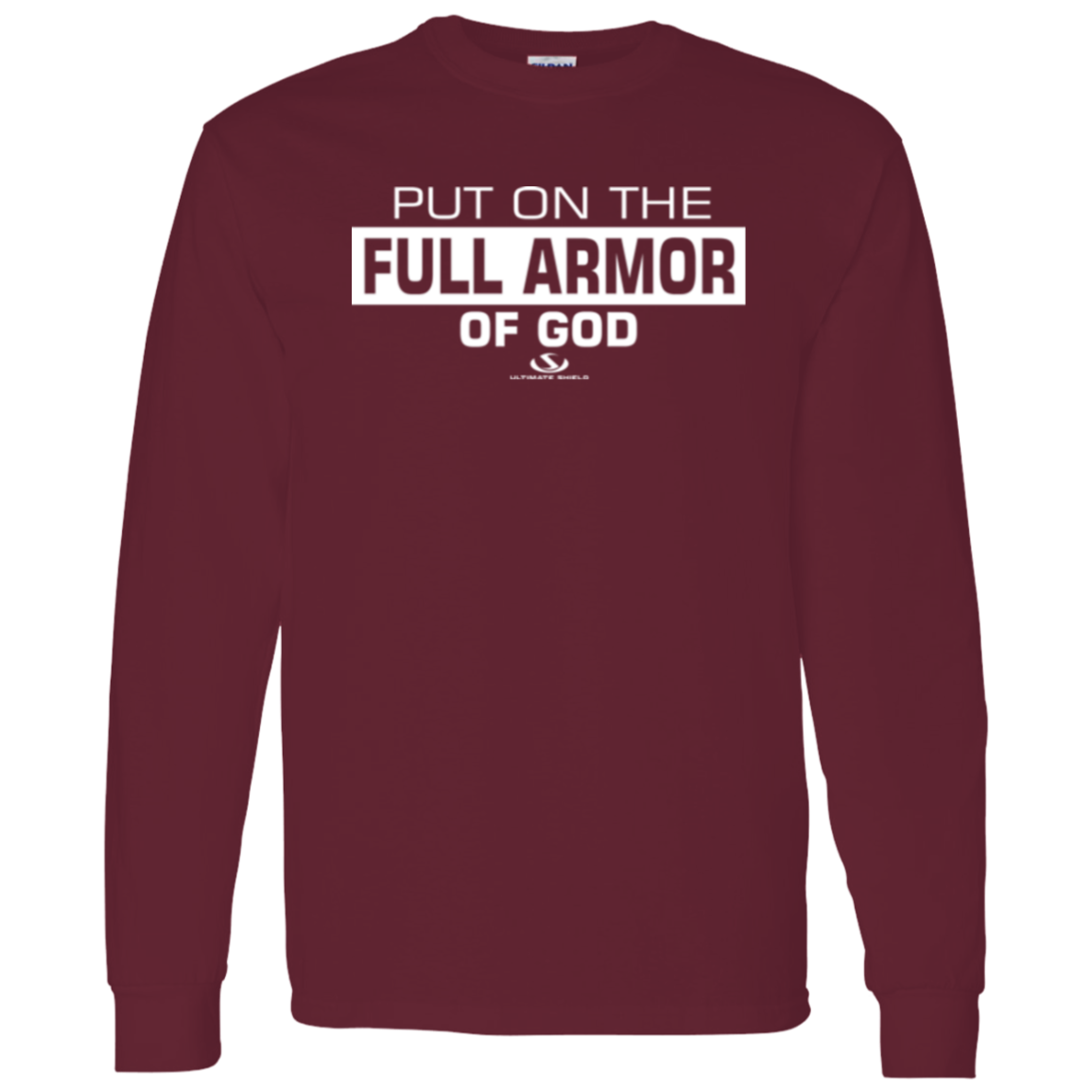 PUT ON THE FULL ARMOR OF GOD LS T-Shirt 5.3 oz.