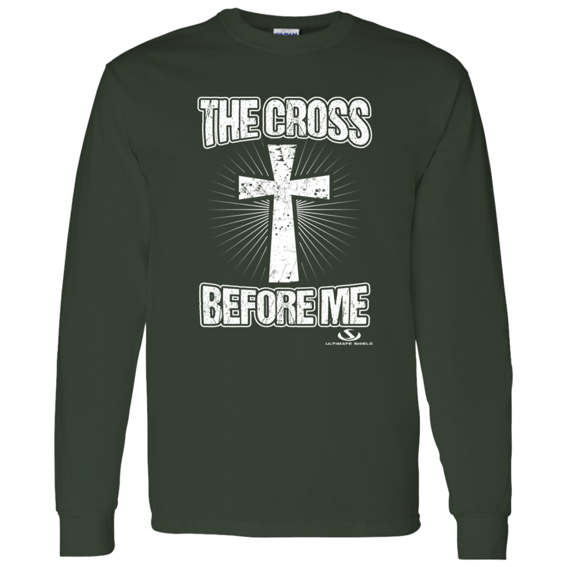 THE CROSS BEFORE ME LS T-Shirt 5.3 oz.