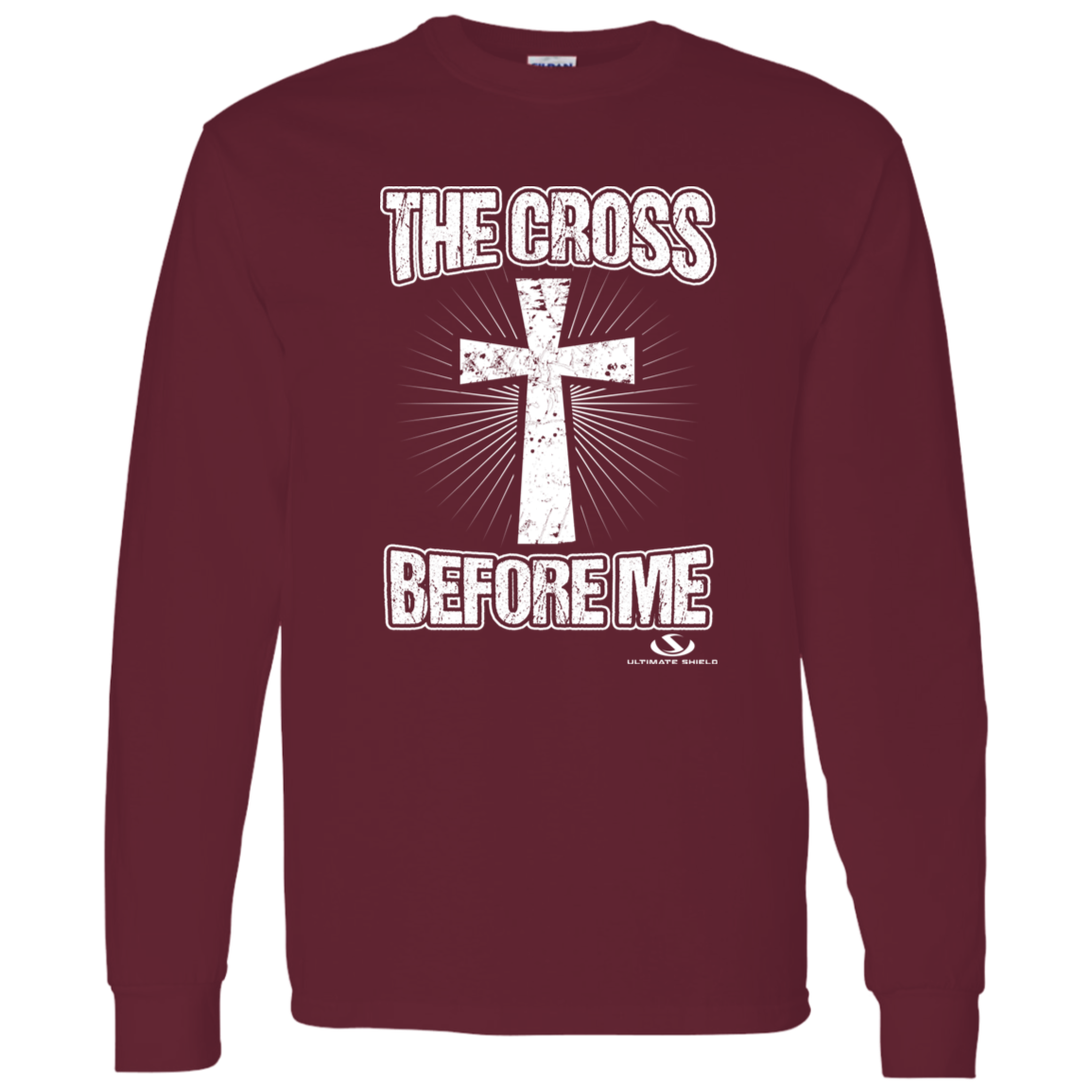 THE CROSS BEFORE ME LS T-Shirt 5.3 oz.