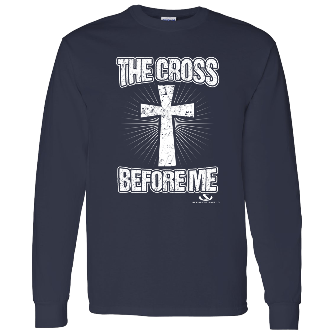 THE CROSS BEFORE ME LS T-Shirt 5.3 oz.