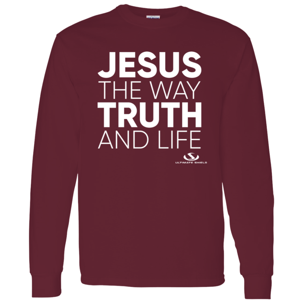 JESUS THE WAY  LS T-Shirt 5.3 oz.